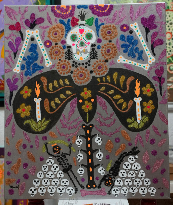 17 Díptico. Árbol de la muerte Árbol de la muerte. Leonel Maciel